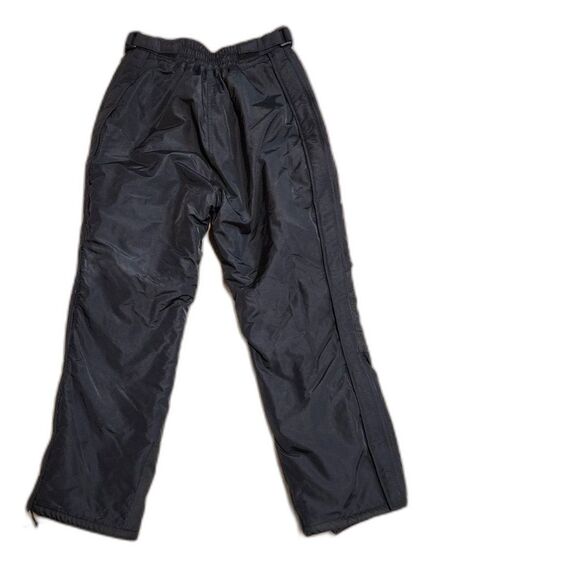 Slalom Black Lined Ski Pants Size L - Picture 5 of 8